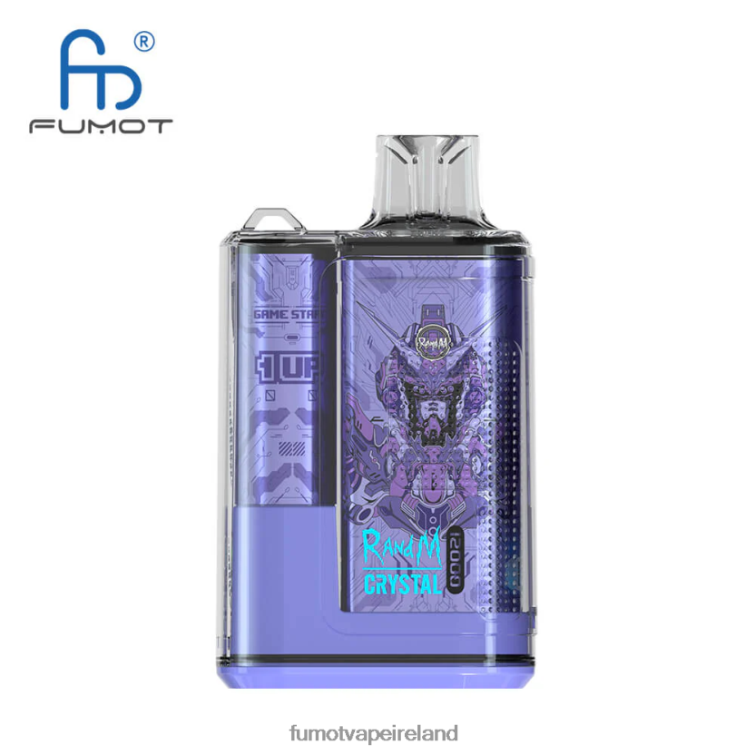 Fumot Crystal 20ML 12000 Disposable Vape Box (1 Piece) T6F626286 | Fumot Cigarette Electronique Watermelon Ice